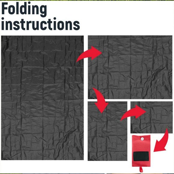 63'x43' Sand Proof Beach Blanket Picnic Yoga Mat - Picture 6 of 6